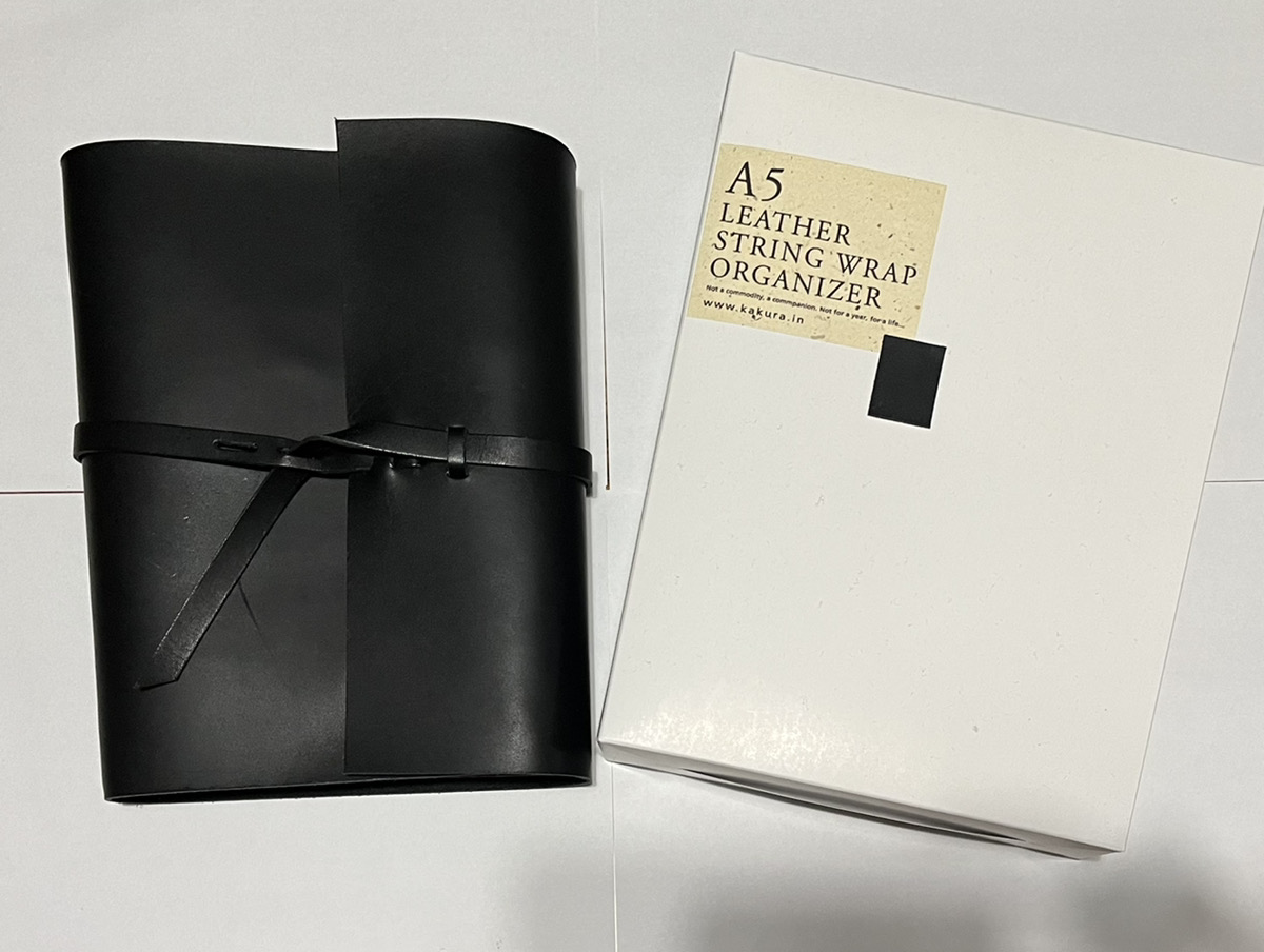紐巻きシステム手帳KAKURAフルセット・A5サイズ・リング径３０ｍｍ・
